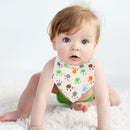 Cotton Scarf Plain Coloured Baby Bibs Bandana Saliva Towel Triangle Drool Bibs