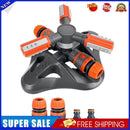 360 Degree Rotating Garden Sprinkler Automatic Plastic Triangle Sprinkler