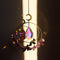 Moon Circle Crystal Suncatcher Rainbow Chaser Window Curtains Pendant Home De