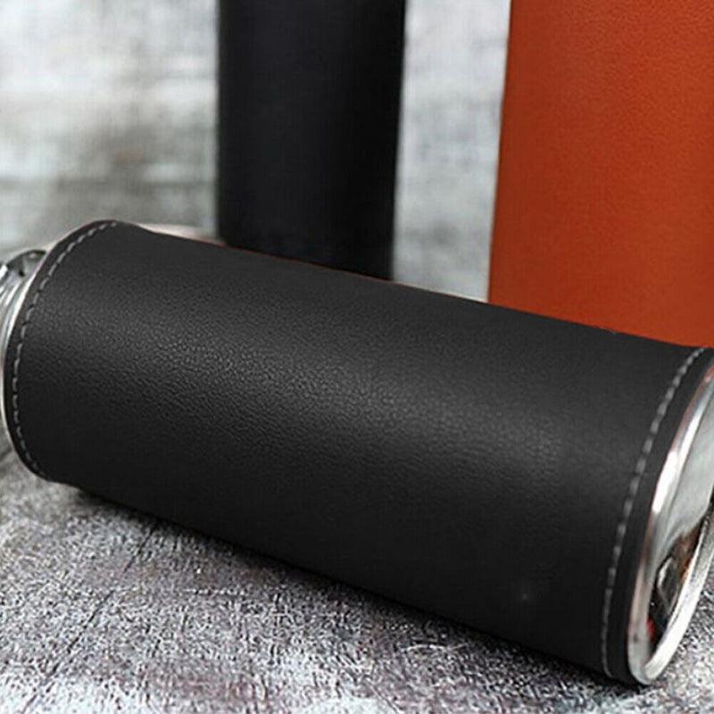 Gas Tank Protective Cover PU Outdoor Camp Fuel Cylinder Storage Bag (Black)