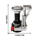 Portable Camping Stoves Backpacking Stove with Piezo Ignition Adjustable Valve~