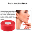 Face Kinesiology Tape Beauty Lift Up Wrinkles Reducer Tape Roll (Red) Newly