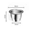 #A Coffee Film Lids Aluminum Empty multiple Refillable Reusable Cup Capsule Filt