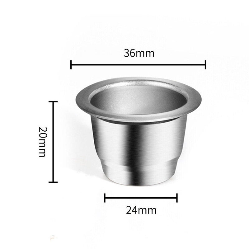 #A Coffee Film Lids Aluminum Empty multiple Refillable Reusable Cup Capsule Filt