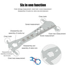 TOOPRE Bicycle Chain Checker Bike Chains Gauge Measuring Ruler (Unmarked) Newly