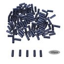 100pcs Bike Bicycle Plastic Shift Brake Cable End Tips Caps Crimps Black Newly