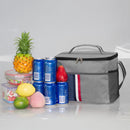 Oxford Cloth Cooler Bag Adjustable Insulated Lunch Bag Fresh Keeping for Outdoor