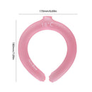 Neck Cooling Tube - Cooling Neck Wraps / Relief for Hot Flashes (Pink)
