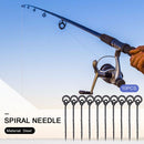 10pcs Carp Fishing Hook Bait Sting Boilies Pin Pike Ronnie Rig Fishing Tackle