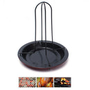 Outdoor Home Barbecue Stand Roast Holder Racks Non-Stick Plate Grilling Supply