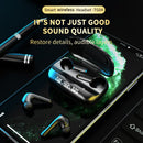 Charging Box Sports Headphone Headset Portable Bluetooth-Compatible Earbuds