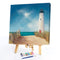 20X20cm Frameless Oil Paint By Numbers DIY Painting Kits (Lighthouse S563)