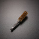 2pcs Car Steel Wire Brush Machine Paint Remover Cleaner with Drill (Copper)