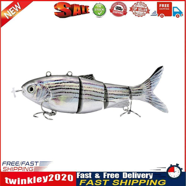 Rechargeable Robotic Swimming Fishing Lure Electric Wobbler Bait (T-620) Newly