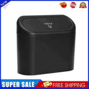 Universal Car Trash Can Flip Lid Garbage Bin Auto Stowing Tidying Accessori