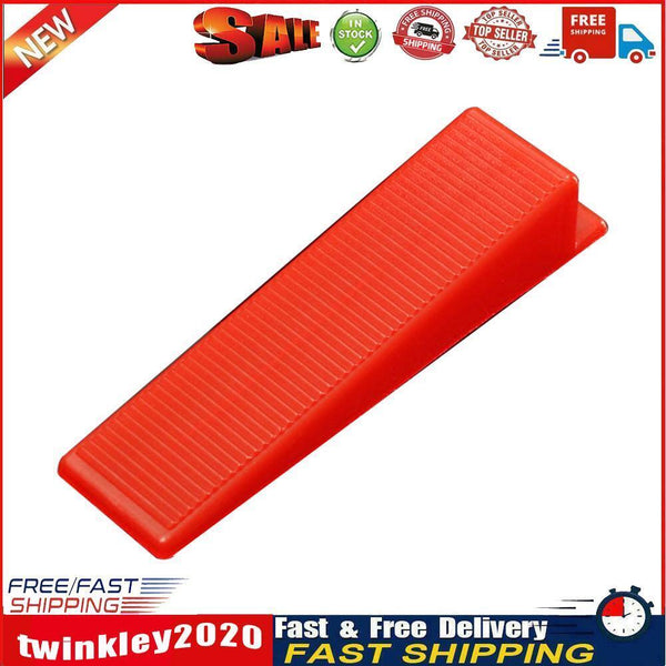 100pcs Tile Leveling Wedges Locator Level Tile Spacers for Flooring Tools Newly