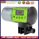 Automatic Aquarium Fish Feeder Fish Tank Auto Feeding Dispenser with LCD Ti