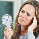 USB Rechargeable Foldable Handheld Desktop Fan Small Summer Personal Cooler Fans