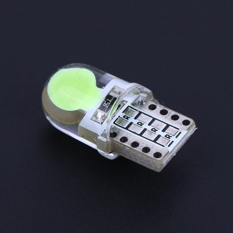 10pcs Lamps 12V T10 W5W Bulb LED Lamp COB Silicone Shell Car Turn Side for U