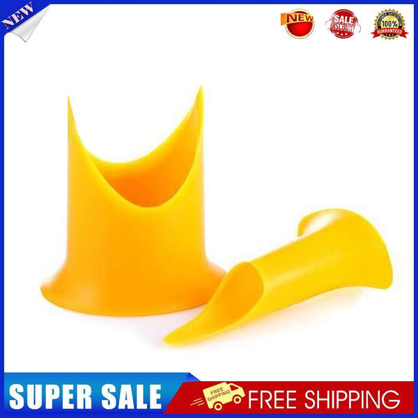 Fruit Vegetable Seed Remover Pepper Chilli Cutter Core Slicer Tool (Yellow)