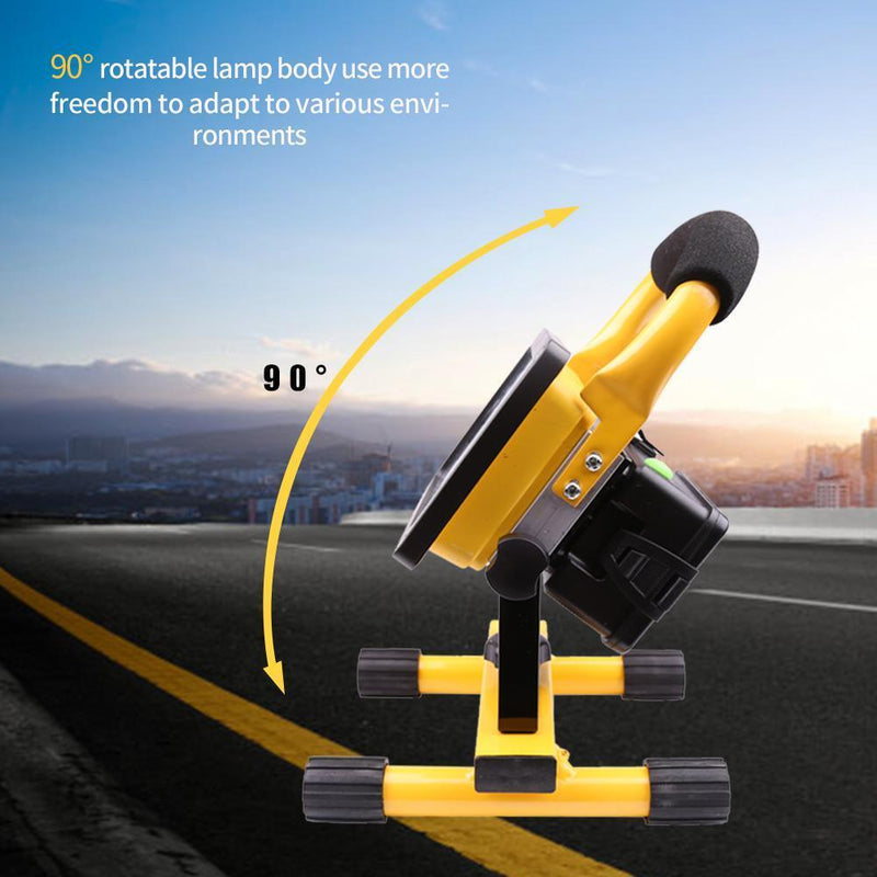 LED Light Waterproof Rechargeable Flood Work Lamp Kit for Outdoor Car Repair