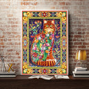 5D DIY Special Shaped Diamond Painting Cat Cross Stitch Craft Kit Home Wall