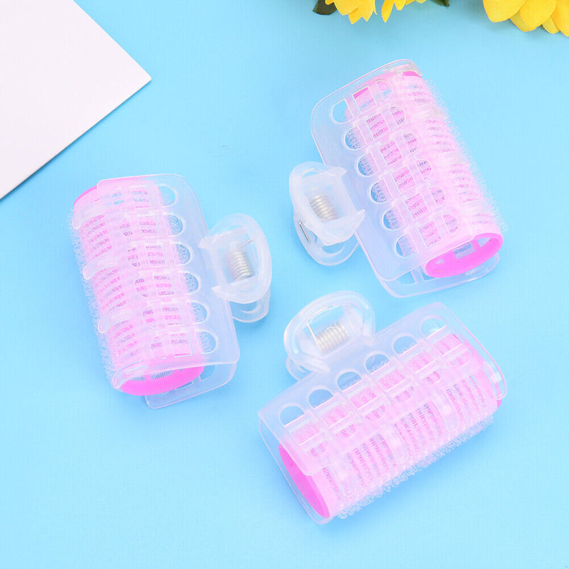 3pcs/set Air Bangs Roller DIY Fringe Curler Grip Fluffy Clamps Hairdressing Tool