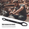 Universal 8-22mm Ratchet Wrench Double Ended Spanner Repair Tools (Black) Newly