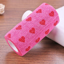 Pet Dog Cat Elastic Bandage Non-woven Pet Self Adherent Wound Tape (XL) Newly