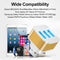 USB2.0 HUB Quick Charge 3-Port USB Splitter Mobile Phone Chargers Wall Adapter