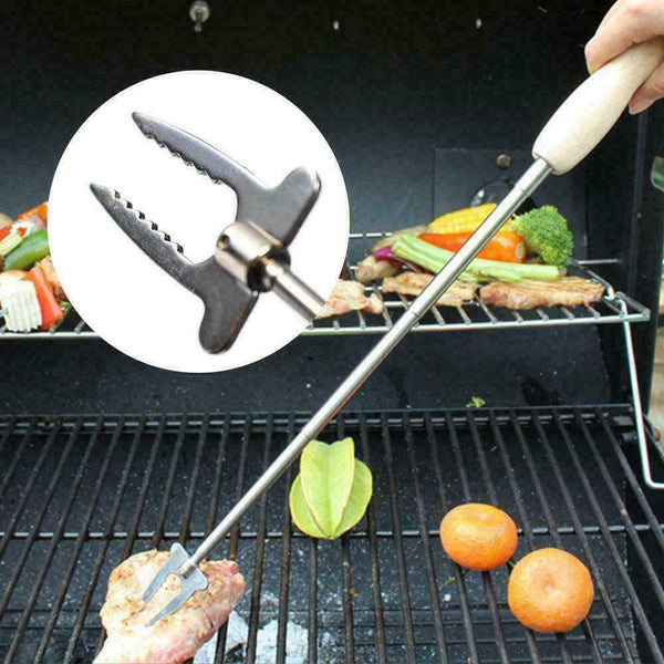Telescoping Skewers BBQ Barbecue Forks Marshmallow 9 Tool T4Y9 H8J Portable O2M5