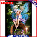 5D DIY Full Drill Round Shape Gnome Rhinestone Diamond Drawing Home Decoration