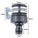 Shower Watering Universal Tap Connector Hose Adapter Pipe Fitting Water Faucet