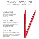 Neon Liquid Eyeliner Pencil Waterproof Color Eye Liner Women Makeup (01) Newly