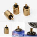 Gas Refill Adapter Heater Hiking Mini Portable QCC1 Small BBQ, Valve Tank M2X9