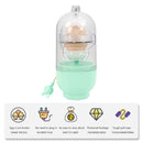 Manual Egg Shaker Egg Scrambler Puller White Yolk Mixer Blender (Green)