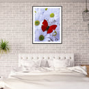 Full Round Diamond Painting 5D Flower Butterfly DIY Mosaic Decoration Handwor