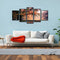 Tree Leaves Print Wall Oil Painting Polyester Wall Art Pictures Home Decoration