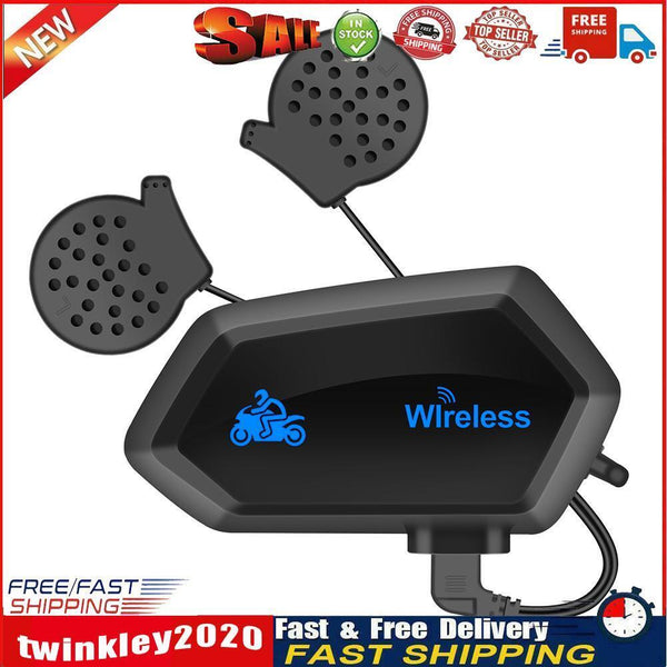 M01 Motorcycle Wireless Headset Bluetooth-compatible Earphone for Helmet Newly