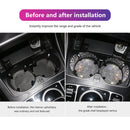 Silicone Round Non-slip Coaster - Car Accessory & Shinning Decor (White) Newly