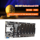 BTC-T37 PCI Express 16X Graph Card DDR3 8 GPU Mining Motherboard Set w/ CPU