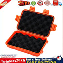 Outdoor Waterproof Sealed Case Dustproof EDC Tools Storage Box (Orange) Newly