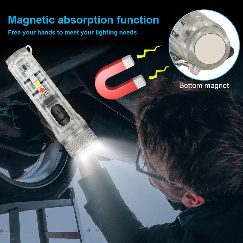 Ultralight Small LED Flashlight Waterproof Portable Pocket Light for Emerge