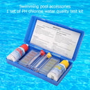 Chlorine PH Water Quality Test Kit Swimming Pool Liquid Hydroponics Tester Newly