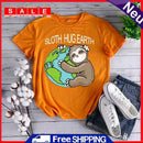 Sloth Hug Earth Tee-07583 XL / Mustard Yellow T-Shirt