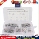 300pcs Precision Steel Bearing Balls 2/32 1/8 5/32 3/16 7/32 1/4 inch G25 Newly