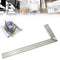 Steel L-Square Angle Ruler 90° Ruler For Woodworking Top 2021 Tool W1Q3
