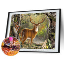 5D DIY Full Drill Diamond Painting Deer Cross Stitch Embroidery Mosaic Kit Newly
