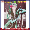 Mosaic Part Drill Special Shaped DIY Elegant Women Picture 5D Diamond Paintin