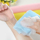 Rubbing Washcloth Bath Towel Brush For Back Towels Bathroom Shower Z7H2